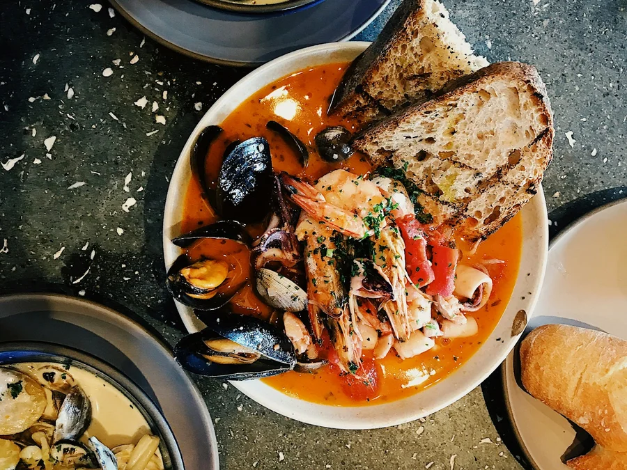 Premium seafood displayed for market, illustrative photography